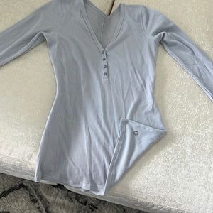 Lululemon Henley style top